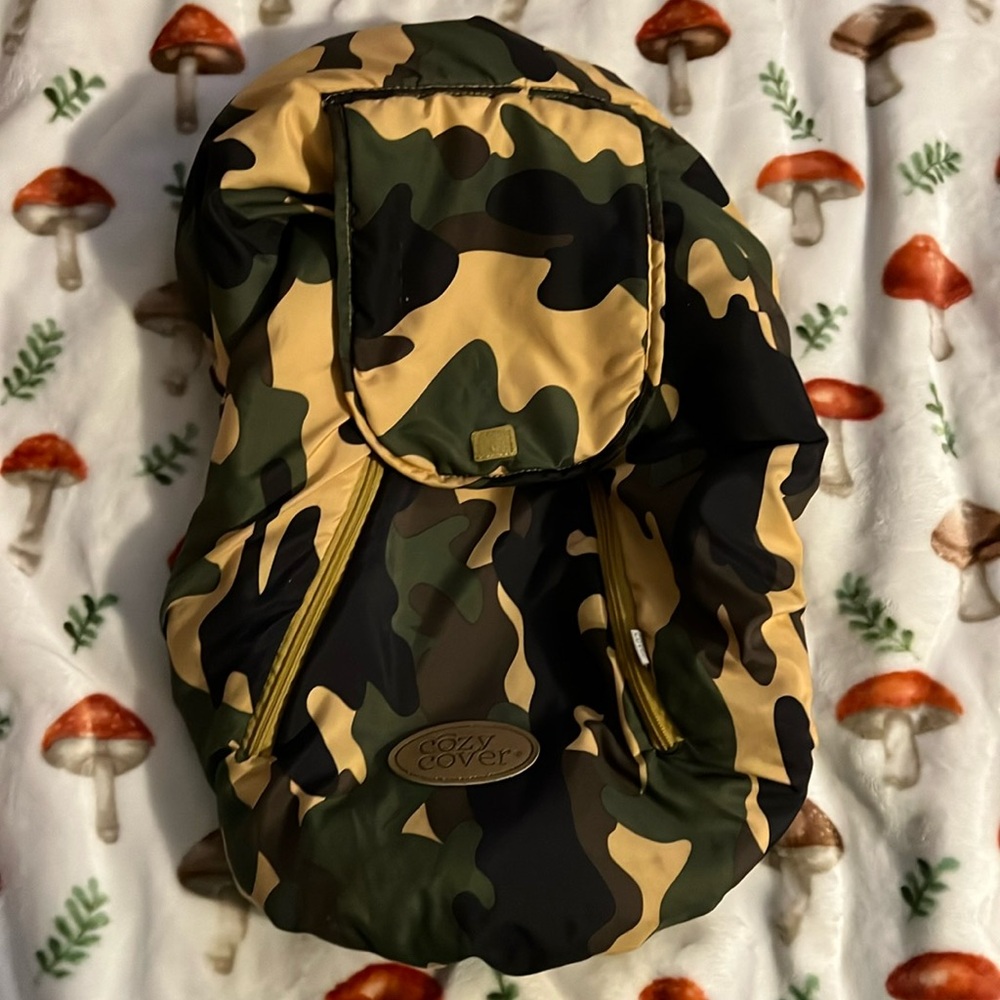 Camouflage Car Seat Cover That Fits Over Baby Car seats!